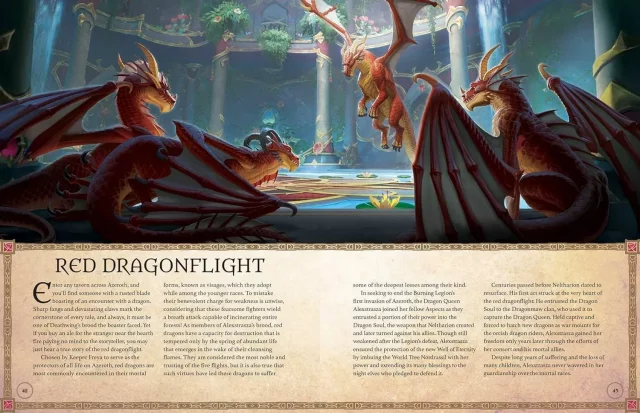 Buch World of Warcraft: The Dragonflight Codex - A Definitive Guide to the Dragons of Azeroth - Spielanleitung