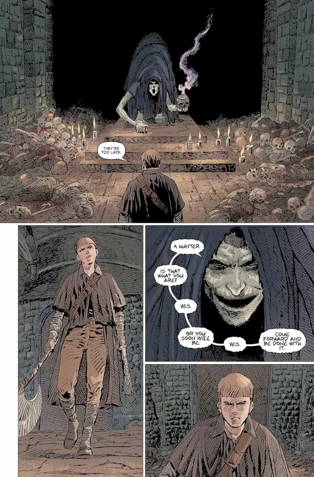 Comic Bloodborne: The Bleak Dominion