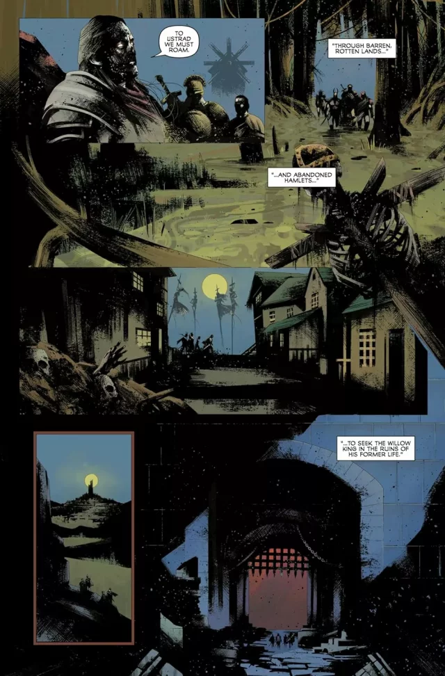 Comic Dark Souls: The Willow King - Horror