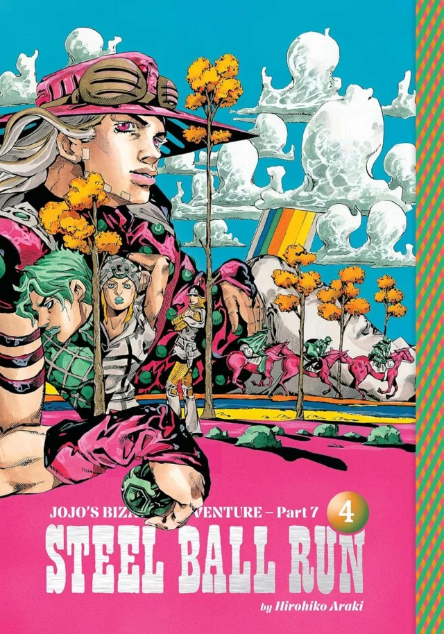 Comic JoJo's Bizarre Adventure: Part 7- Steel Ball Run 4 ENG - Manga
