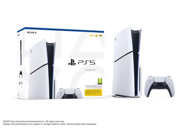 Konzole PlayStation 5 (Slim) 1 TB - Bílá (rozbaleno) - Spielkonsole