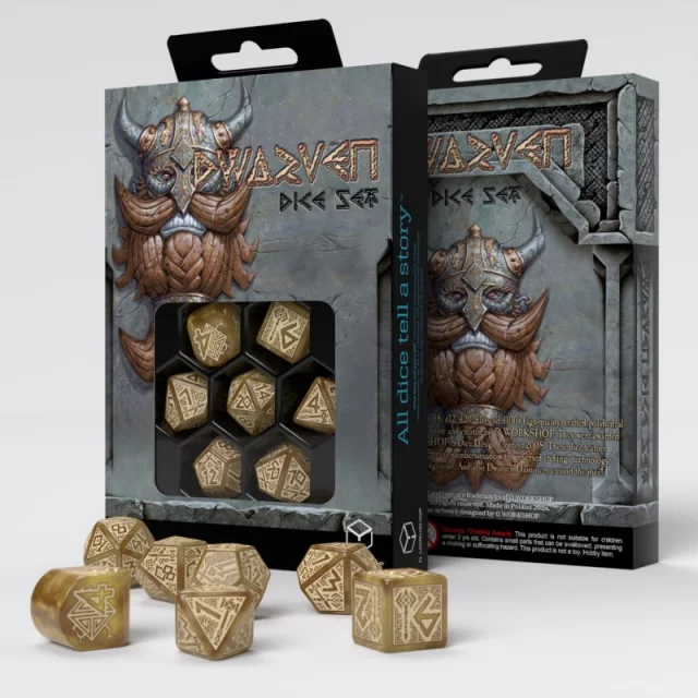 Würfel Dwarven - Gold - Q-Workshop