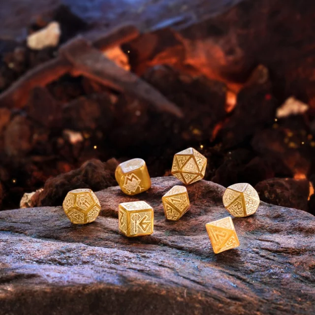 Würfel Dwarven - Gold - Q-Workshop