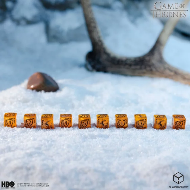 Würfel Game of Thrones - Baratheon (10 Stck)
