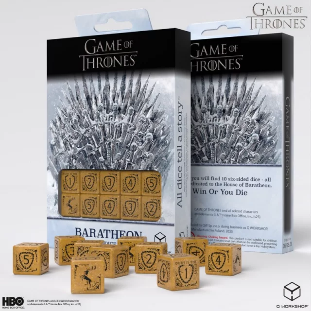 Würfel Game of Thrones - Baratheon (10 Stck)