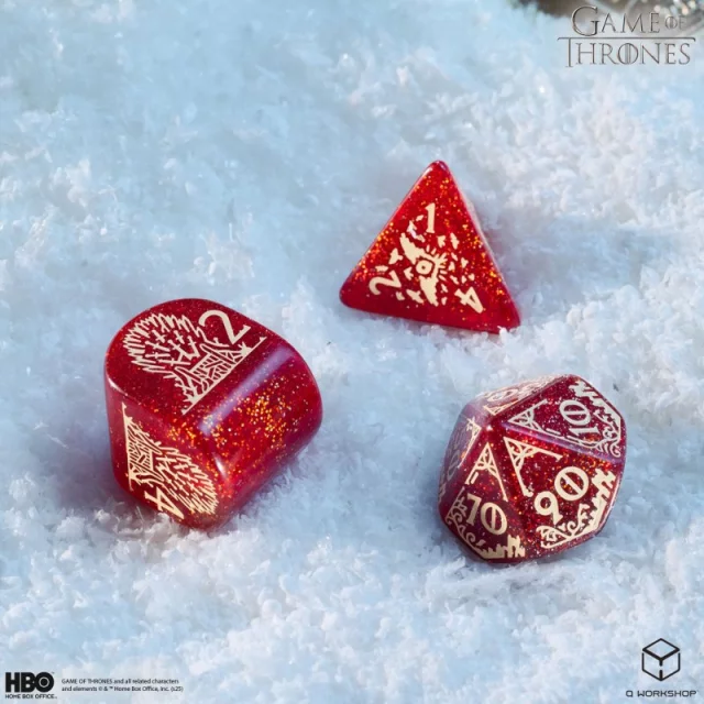Würfel Game of Thrones - Lannister (8 Stck)