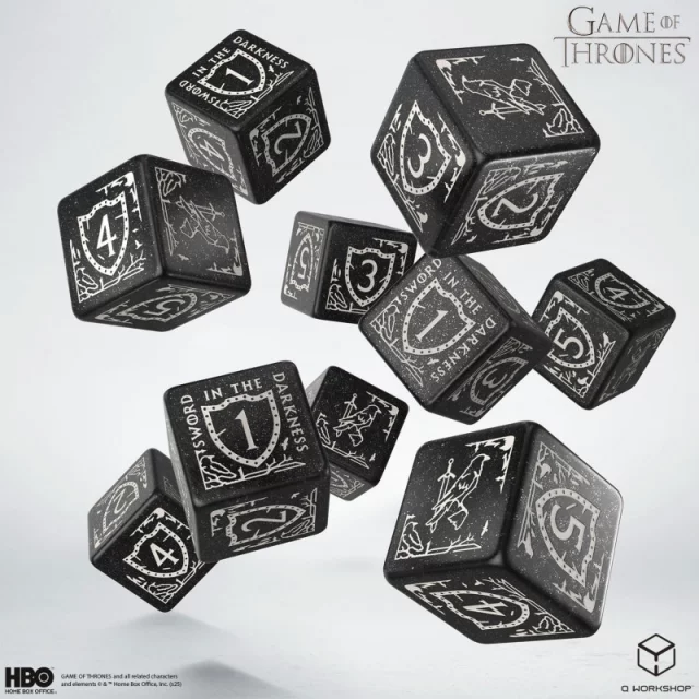 Würfel Game of Thrones - Nights Watch (10 Stck)
