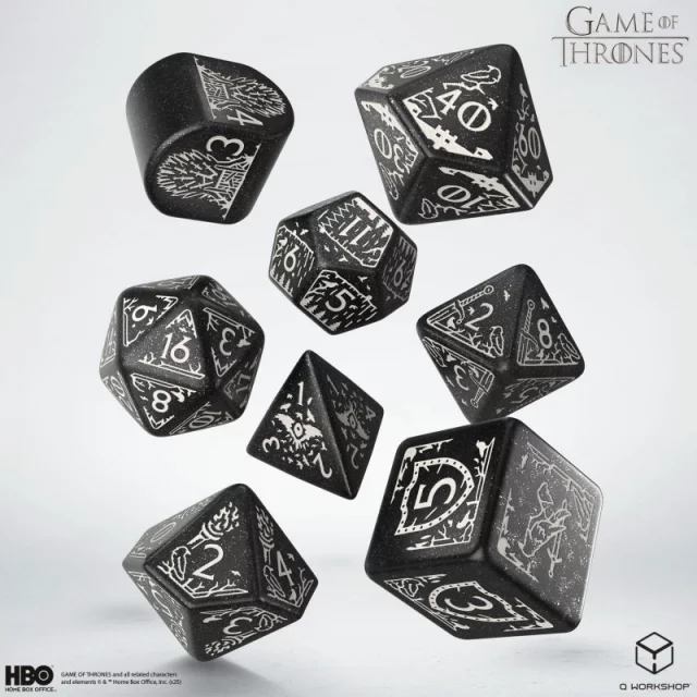 Würfel Game of Thrones - Nights Watch (8 Stck)