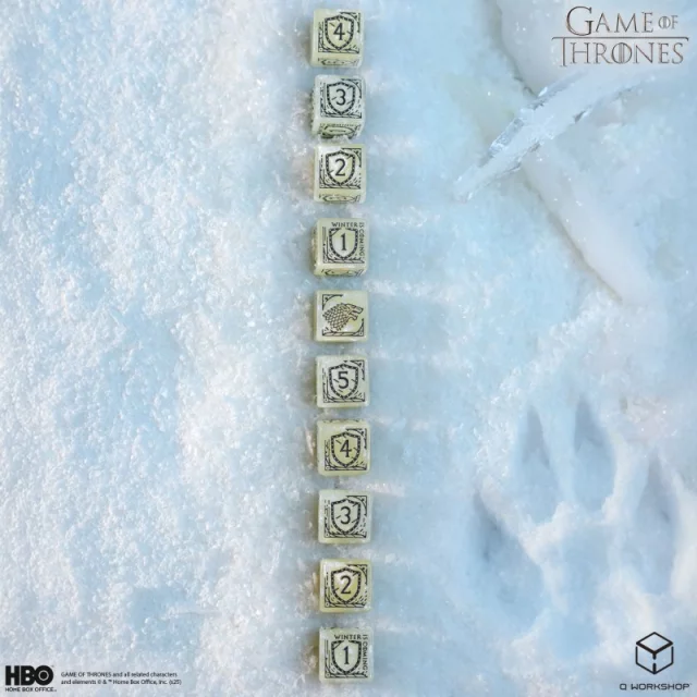 Würfel Game of Thrones - Stark (10 Stck)