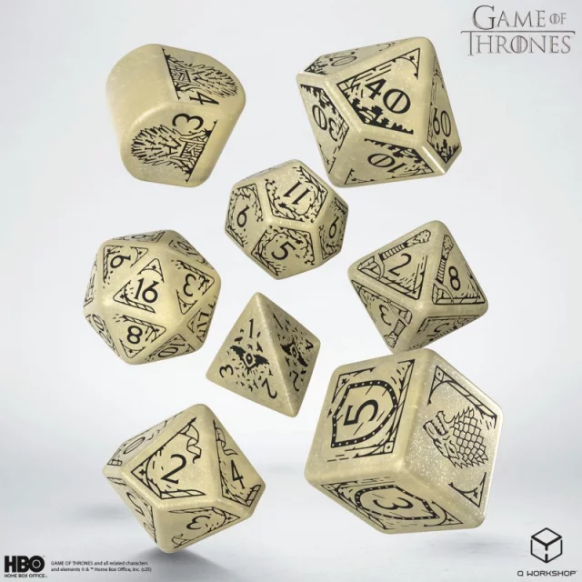Würfel Game of Thrones - Stark (8 Stck)