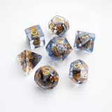 Kostky Gamegenic - Embraced Series - Death Valley RPG Dice Set (7 ks) dupl