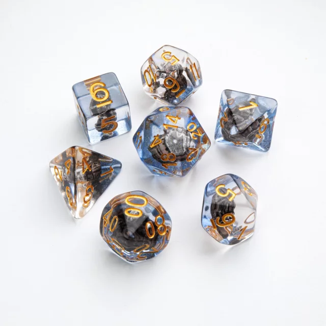 Würfel Gamegenic - Embraced Series - Crused Ship RPG Dice Set (7 Stck) - Brettspiel