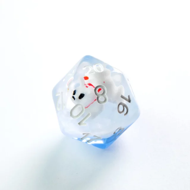Würfel Gamegenic - Embraced Series - Polar Bear RPG Dice Set (7 Stck) - Brettspiel