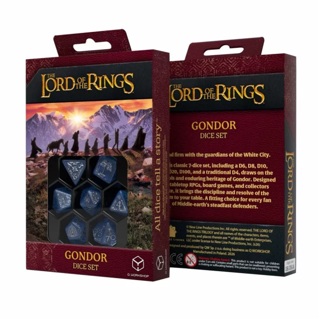 Würfel Lord of the Rings - Gondor (7 Stk.) - Q-Workshop