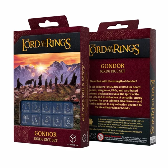 Würfel Lord of the Rings - Gondor (10 Stk.) - Q-Workshop