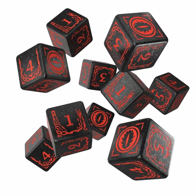 Würfel Lord of the Rings - Mordor (10 Stk.) - Q-Workshop