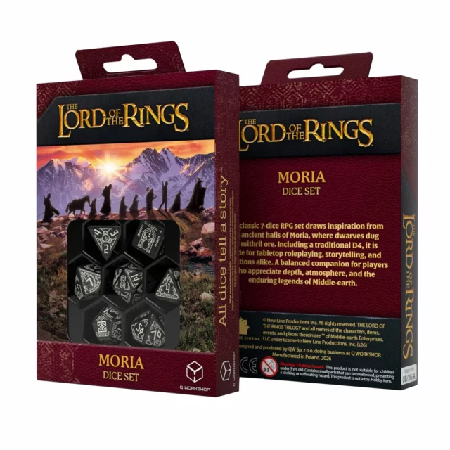 Würfel Lord of the Rings - Moria (7 Stk.) - Q-Workshop