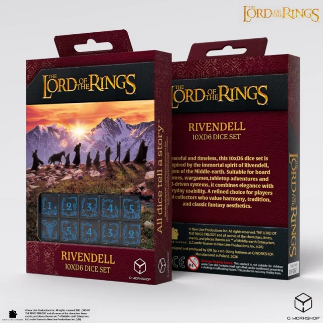 Würfel Lord of the Rings - Rivendell Water (10 Stk.) - Q-Workshop