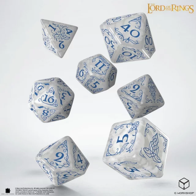 Würfel Lord of the Rings - Rivendell Stone (7 Stk.) - Q-Workshop