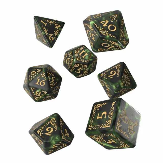 Würfel Lord of the Rings - Rohan (7 Stk.) - Q-Workshop