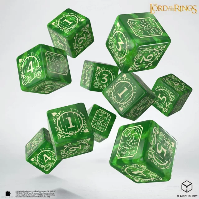 Würfel Lord of the Rings - Shire (10 Stk.) - Q-Workshop