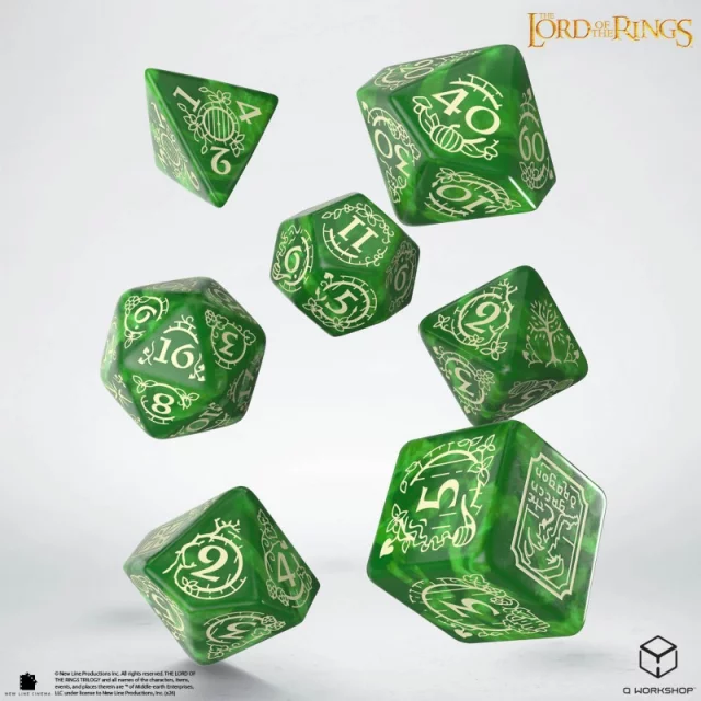 Würfel Lord of the Rings - Shire (7 Stk.) - Q-Workshop