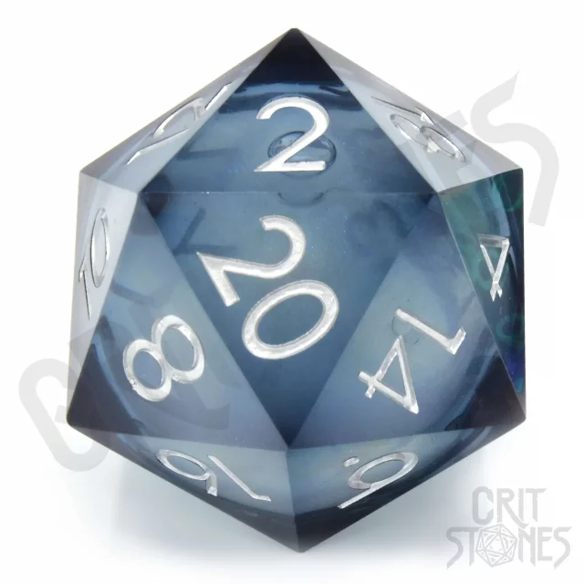 Würfel Ocean Orb - Liquid Core 50mm D20 - Würfel