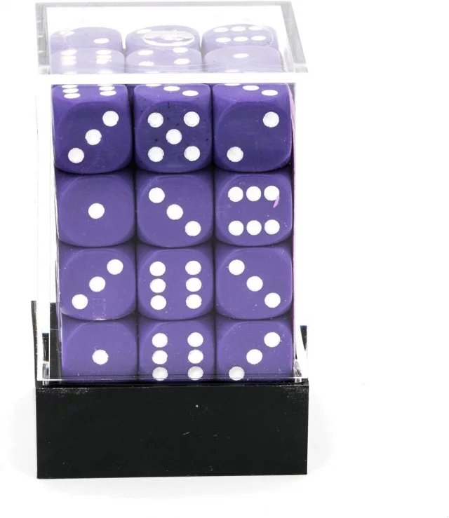 Würfel Opaque - Purple (36 Stck)