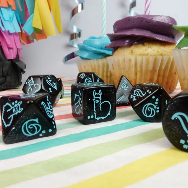Würfel Q-Workshop 20 years: Llama Dice Set (Q-Workshop)