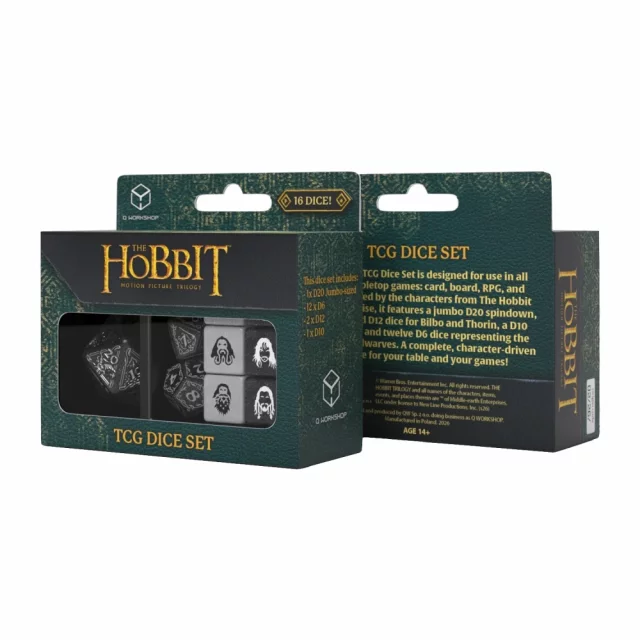 Würfel The Hobbit - Umbral Hollow (16 Stk.) - Q-Workshop