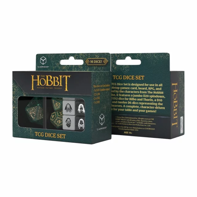 Würfel The Hobbit - Verdant Grove (16 Stk.) - Q-Workshop