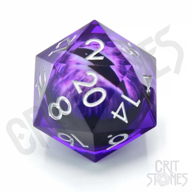 Würfel Void Vision - Floating Eye 33mm D20 - Würfel