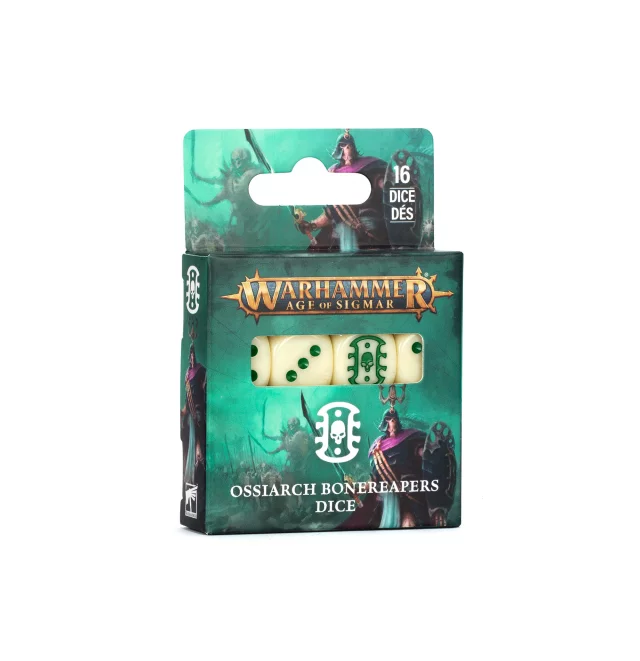 Würfel W-AOS - Ossiarch Bonereapers Dice (16 Stk.) - Warhammer