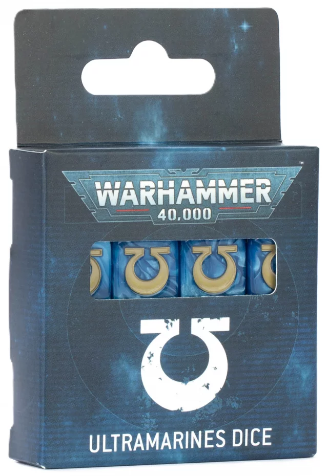Würfel Warhammer: 40,000 - Ultramarines Dice (16 Stck) - Brettspiel