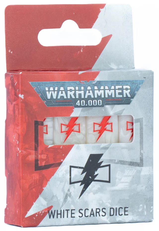 Würfel Warhammer: 40,000 - White Scars Dice (16 Stck) - Brettspiel