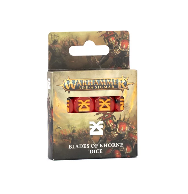 Würfel Warhammer Age of Sigmar - Blades of Khorne Dice (16 Stck) - Brettspiel