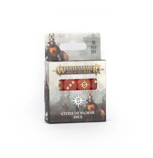 Würfel Warhammer Age of Sigmar - Cities of Sigmar Dice (16 Stk) - Brettspiel