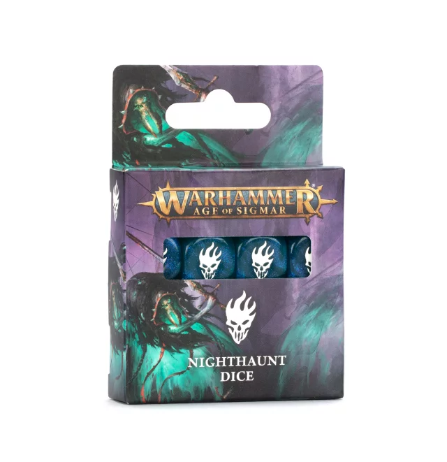 Würfel Warhammer Age of Sigmar - Nighthaunt Dice (16 Stck) - Brettspiel
