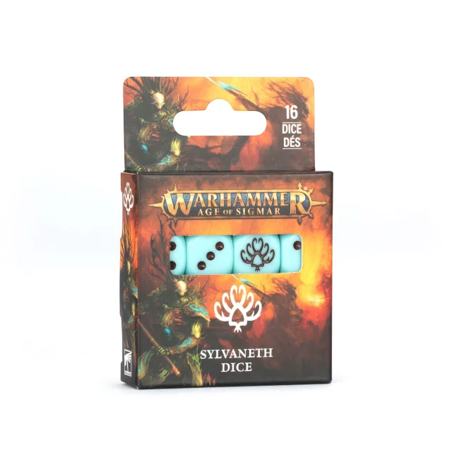 Würfel Warhammer Age of Sigmar - Sylvaneth Dice (16 Stk) - Brettspiel