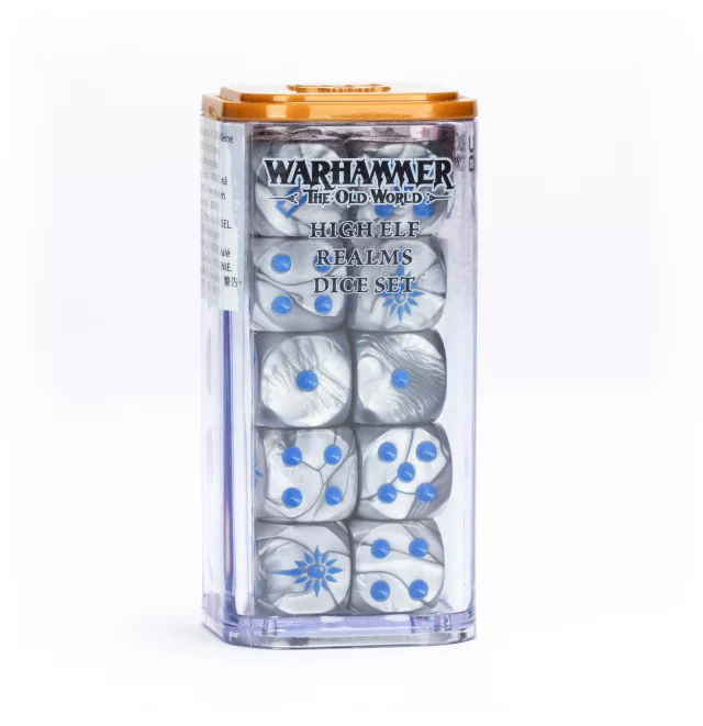 Würfel Warhammer The Old World - High Elf Realms Dice (20 Stck) - Warhammer: Old World