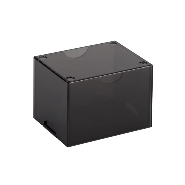 Kartenbox Dragon Shield - Clear Black (Strongbox 100+) - TCG Sammelkartenspiel