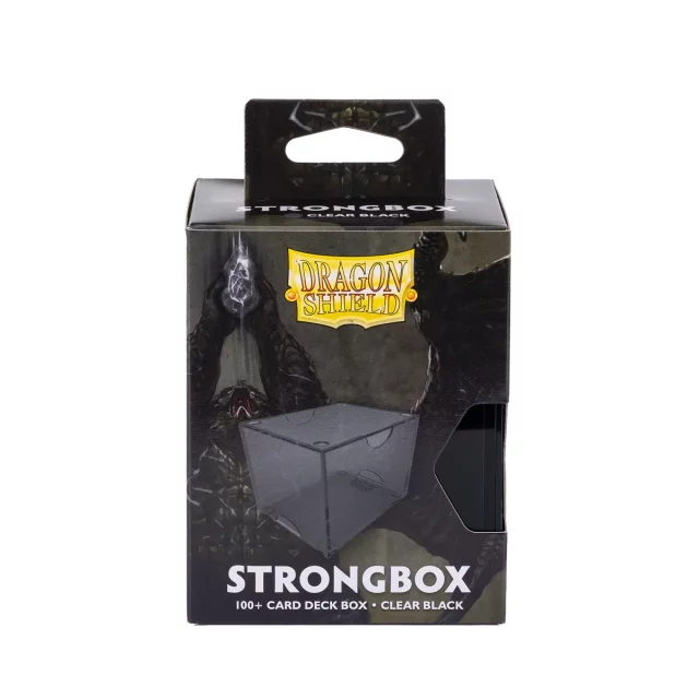 Kartenbox Dragon Shield - Clear Black (Strongbox 100+) - Verpackungen