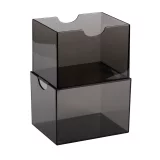 Kartenbox Dragon Shield - Clear Black (Strongbox 100+) - Kartenboxen