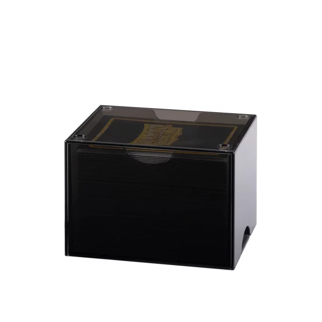 Kartenbox Dragon Shield - Clear Black (Strongbox 100+) - TCG Sammelkartenspiel
