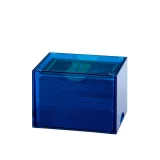 Kartenbox Dragon Shield - Clear Blue (Strongbox 100+) - TCG Sammelkartenspiel