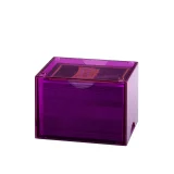 Kartenbox Dragon Shield - Clear Purple (Strongbox 100+) - TCG Sammelkartenspiel