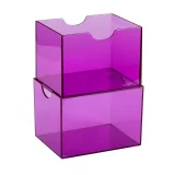 Kartenbox Dragon Shield - Clear Purple (Strongbox 100+) - Kartenboxen