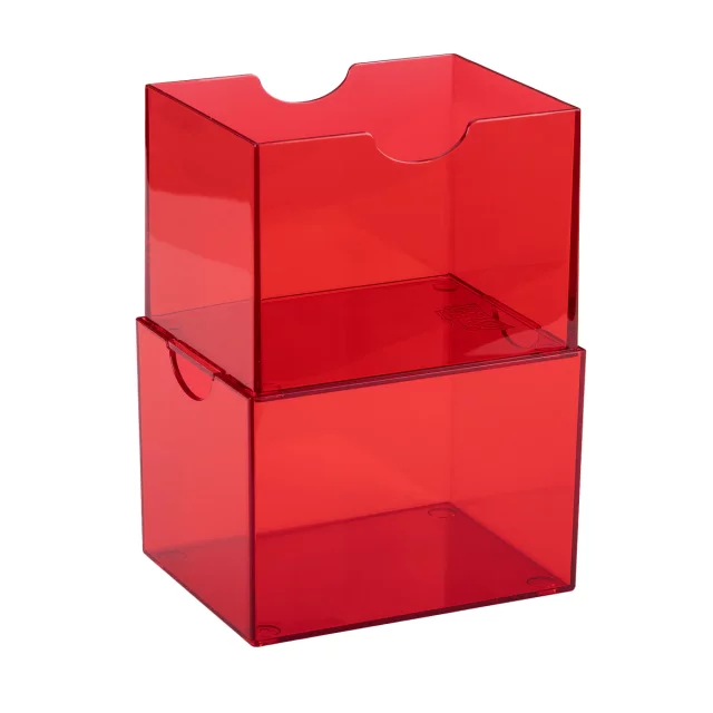 Kartenbox Dragon Shield - Clear Red (Strongbox 100+) - Kartenboxen
