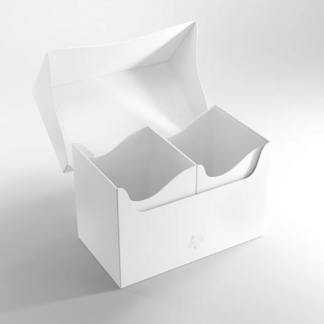 Kartenbox Gamegenic - Double Deck Holder 200+ White - Kartenboxen
