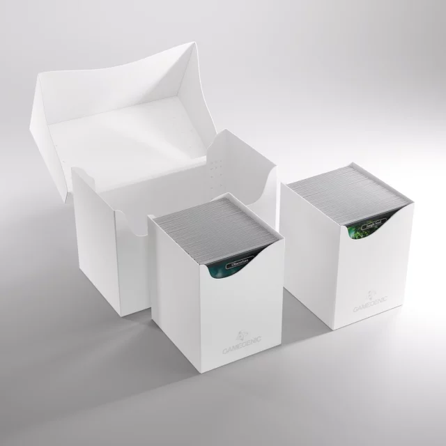Kartenbox Gamegenic - Double Deck Holder 200+ White - Kartenboxen